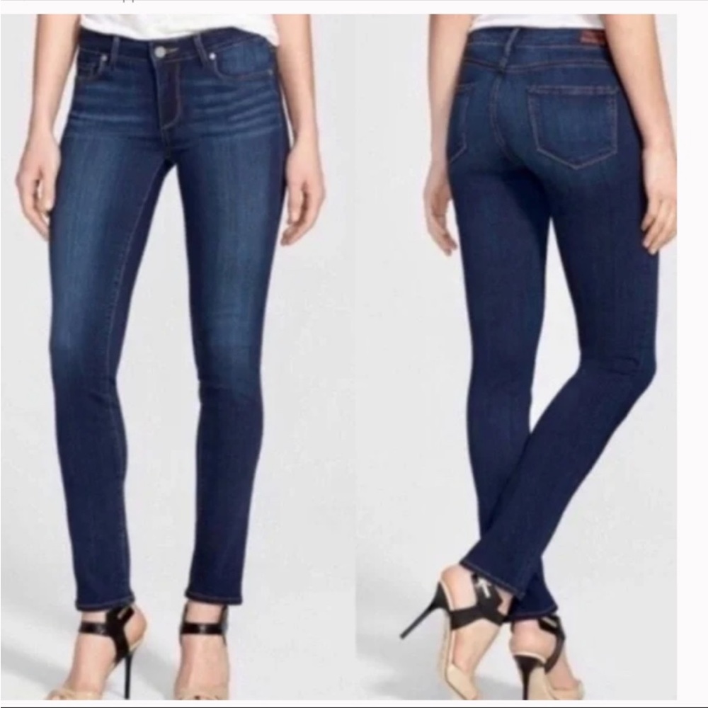 Paige Skyline Ankle Peg Jean in Daphne Size 29